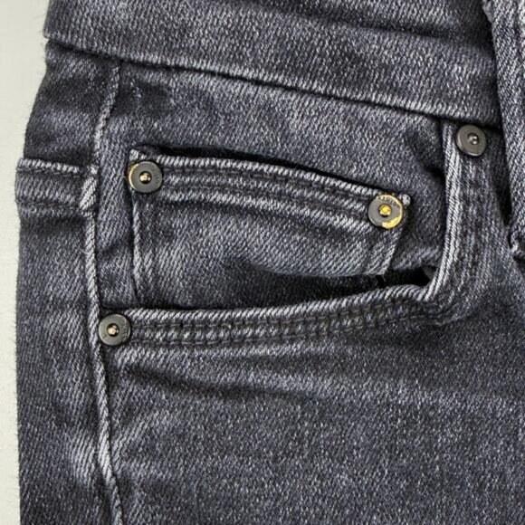MOTHER High Waisted Looker Ankle Jean Size 24 Encounters At Night - Picture 5 of 10